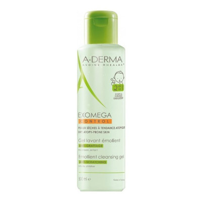 A-derma exomega control gel limpiador emoliente 500 ml