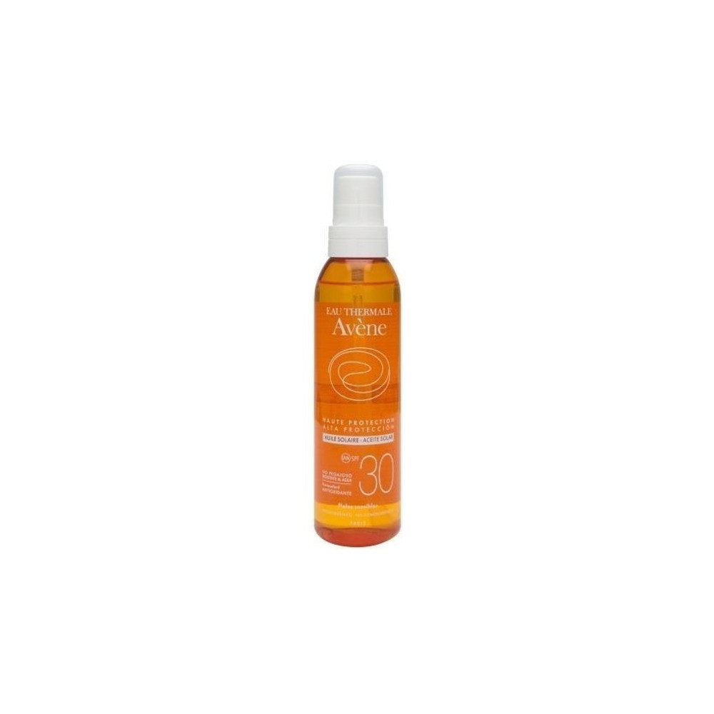 Avene aceite solar alta protección SPF 30 200 ml