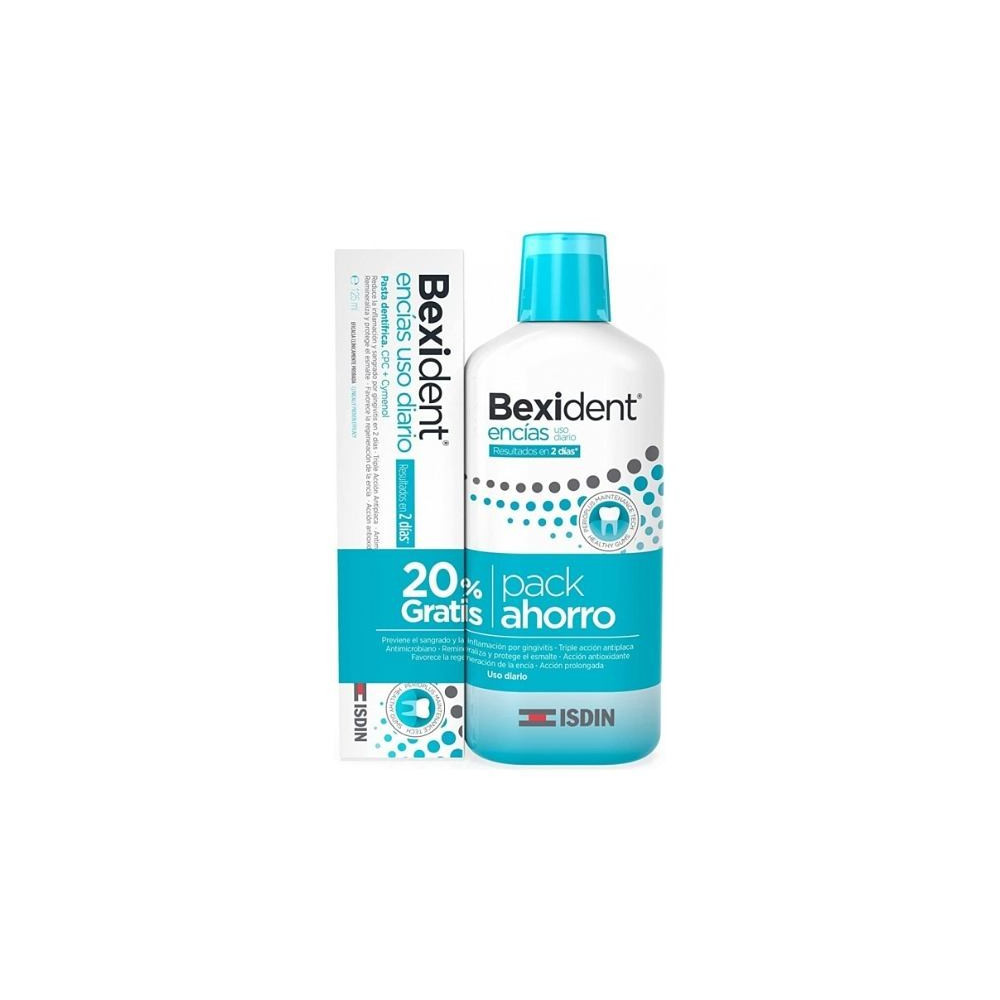pack bexident encias triclosan pasta colutorio