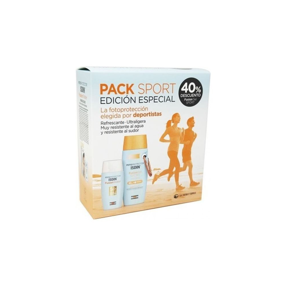 pack isdin fotoproteccion fusion water fusion gel