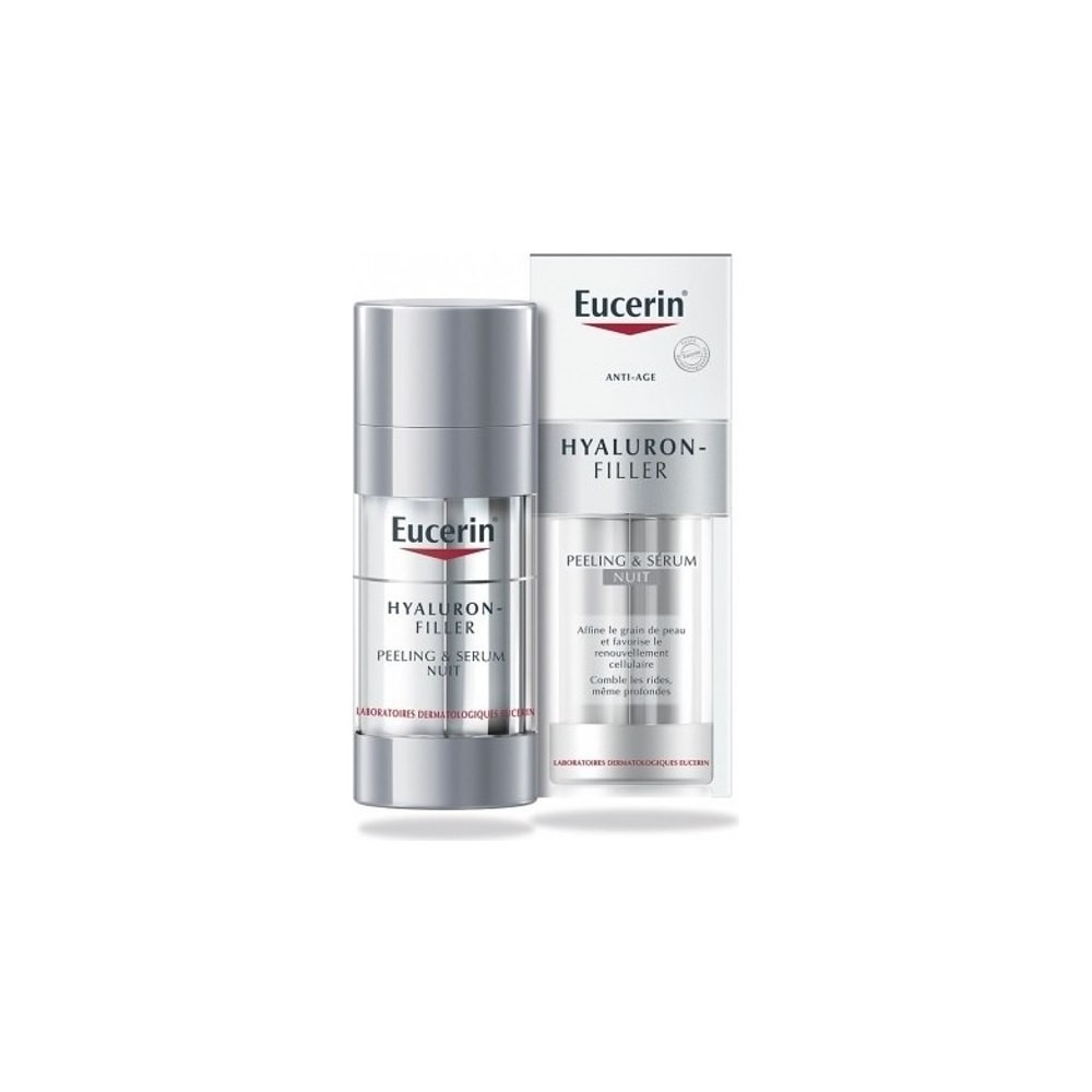 Eucerin hyaluron filler crema de noche peeling y serum 30 ml