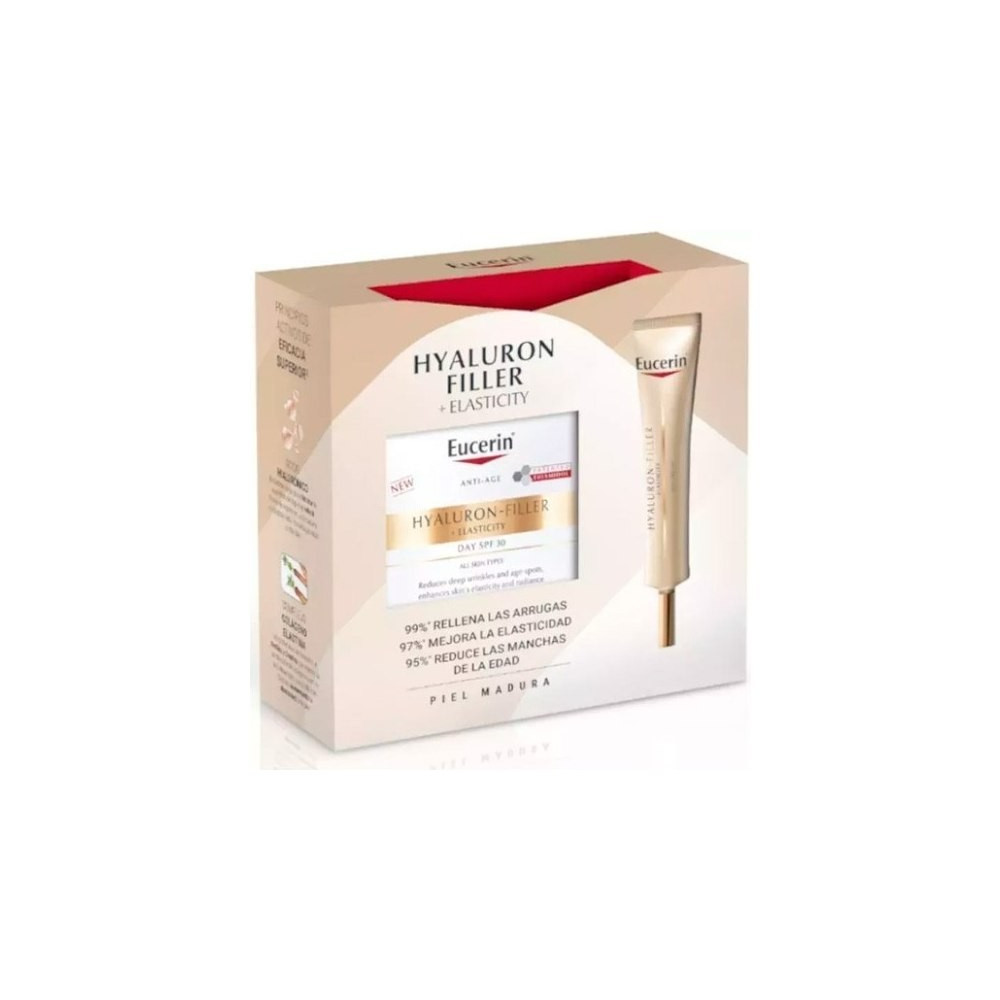 eucerin pack hyaluron filler elasticity dia contorno de ojos