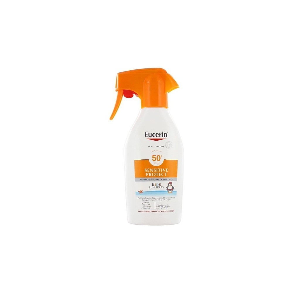 Eucerin sun protection spray infantil SPF 50+ pistola 300 ml