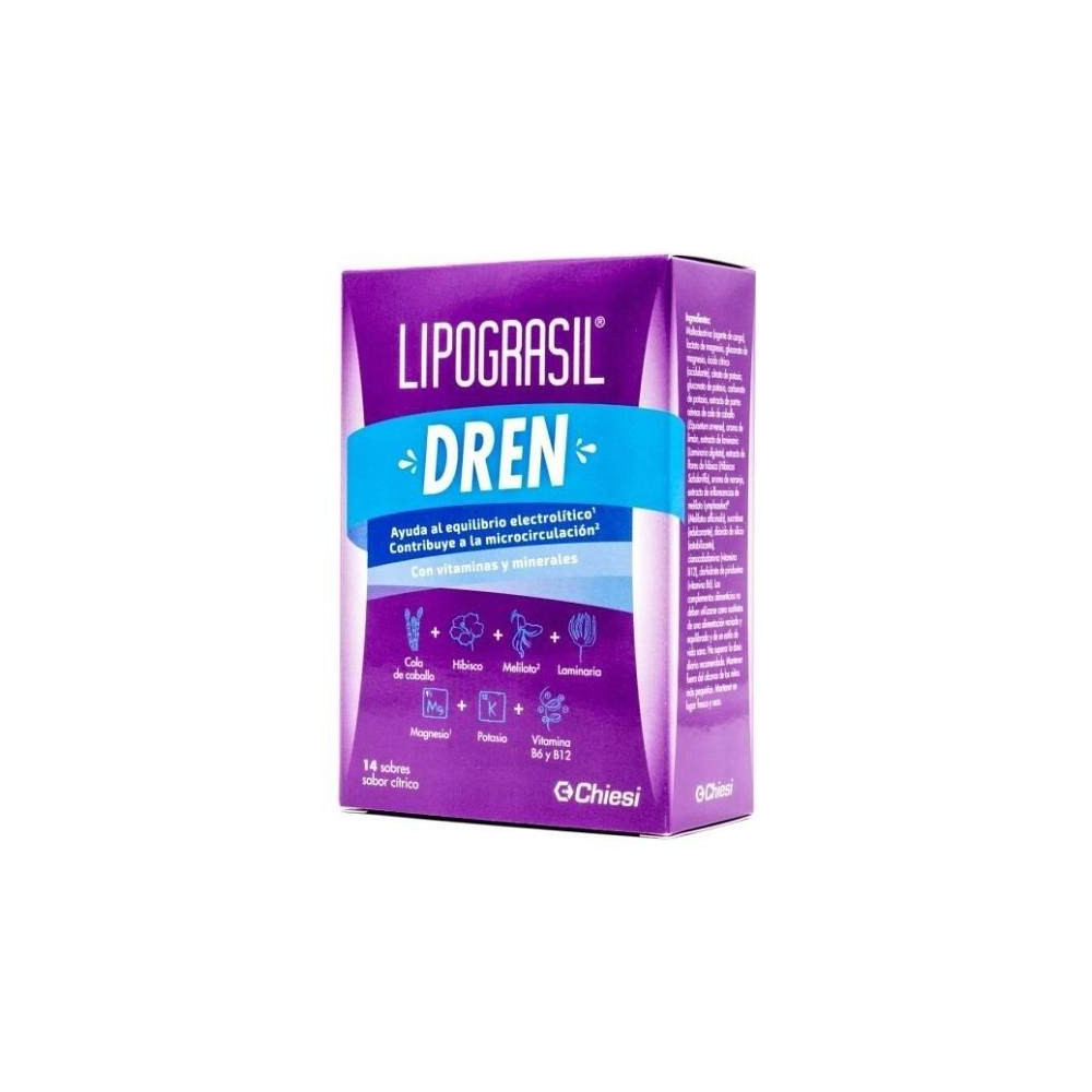 Lipograsil Dren 14 sobres