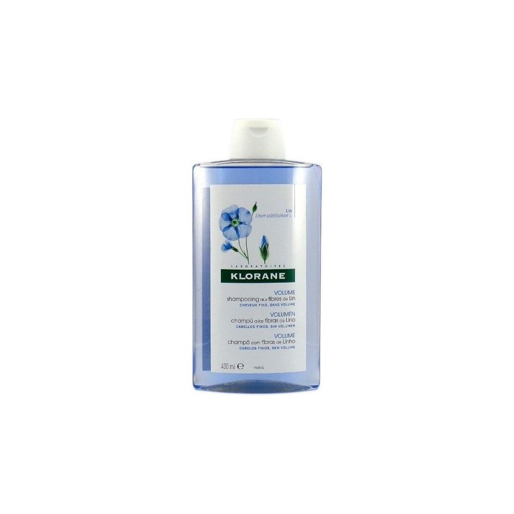 Klorane champú a las Fibras de Lino 400 ml