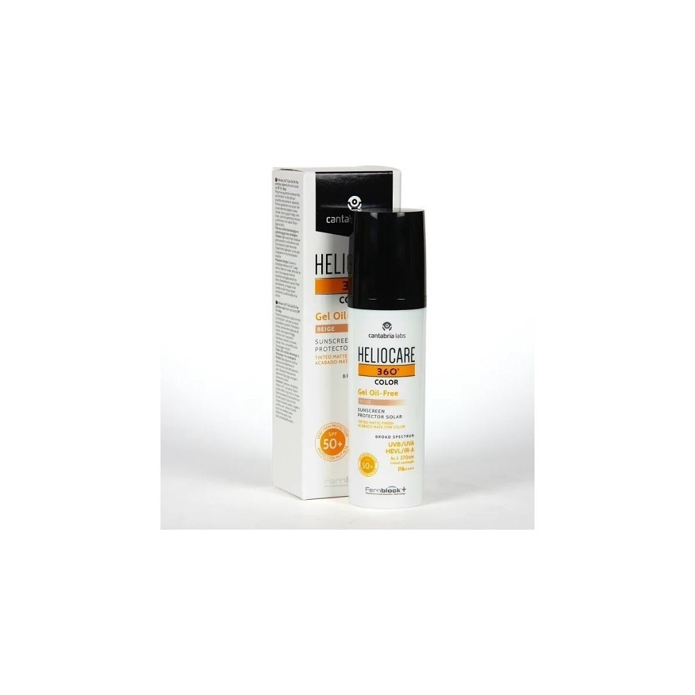 Heliocare 360º SPF50+ color Beige Gel Oil free 50 ml