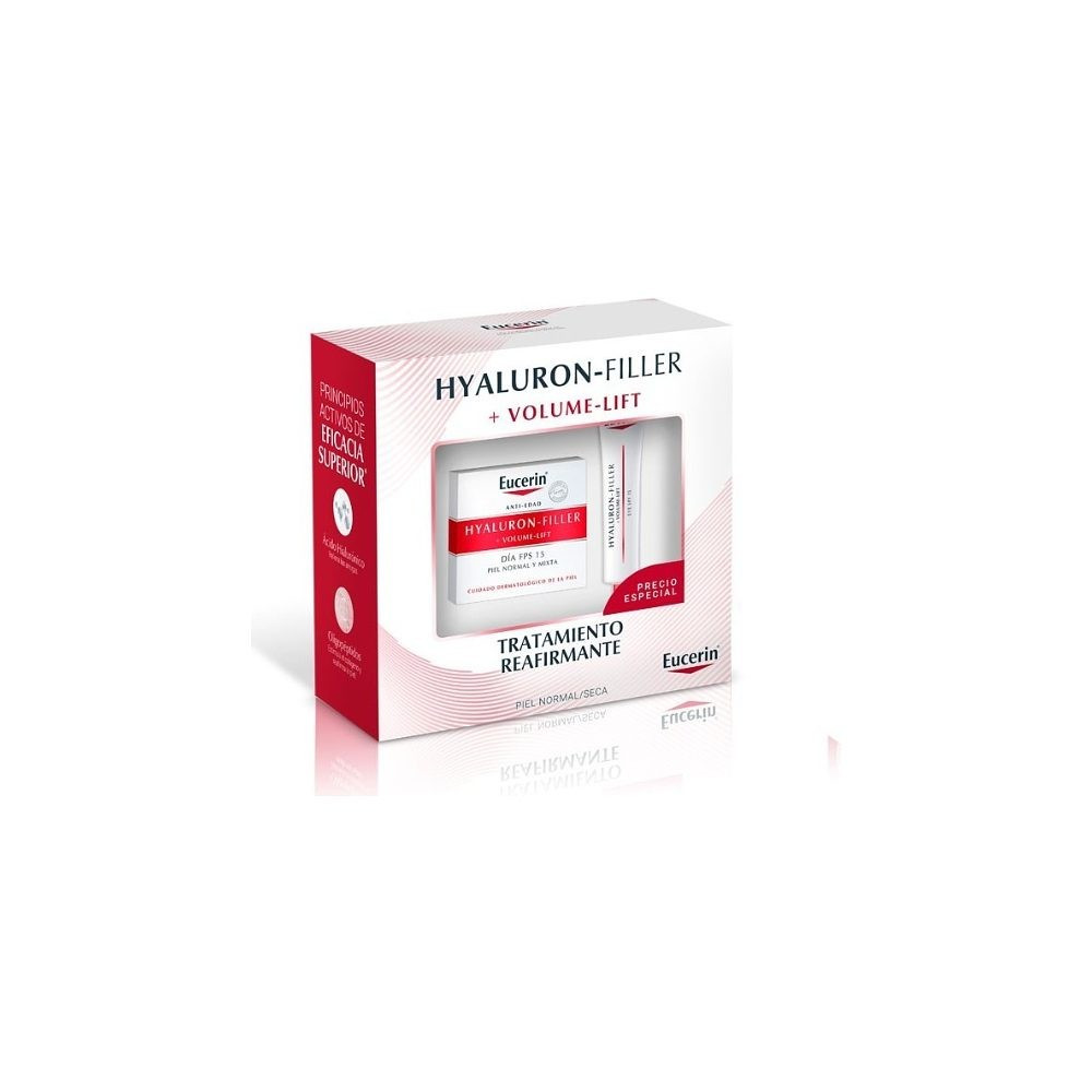 Pack Eucerin Hyaluron Filler día piel normal y mixta + contorno ojos