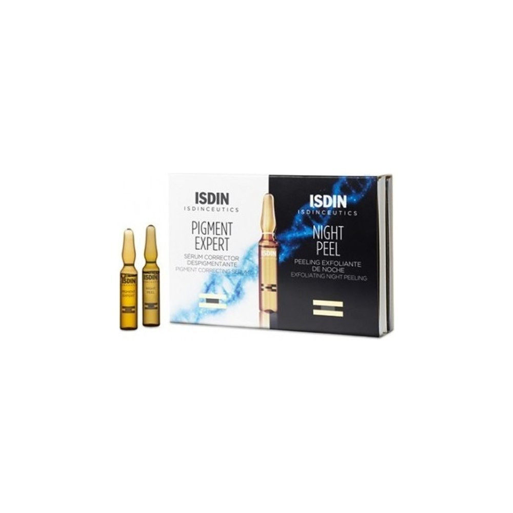 Isdinceutics 10 ampollas Pigment Expert + 10 ampollas Night Peel