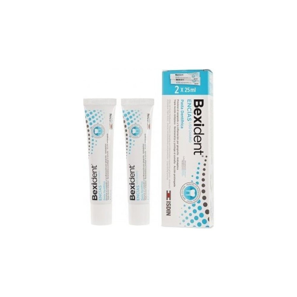 Bexident smile & go encias uso diario pasta 2x25 ml