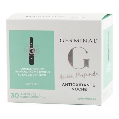 Germinal Acción Profunda Antioxidante Noche 30 ampollas