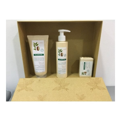 Klorane Pack Fleur de Cupuaçu Crema de Ducha + Leche Corporal + Jabón Crema