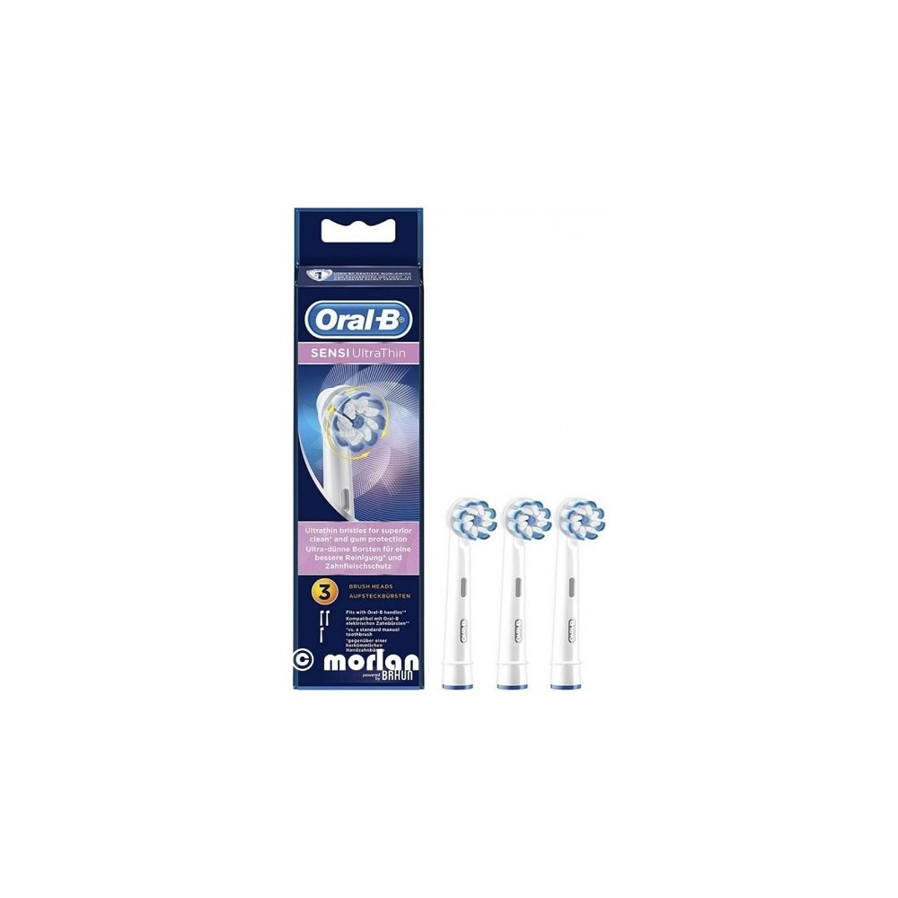 Oral B Recambio de Cabezales Sensi UltraThin 3 Unidades