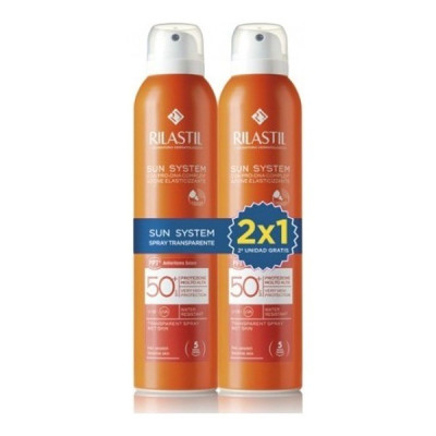 Pack Rilastil Sun Sistem Spray Transparente SPF 50+ 2x200ml