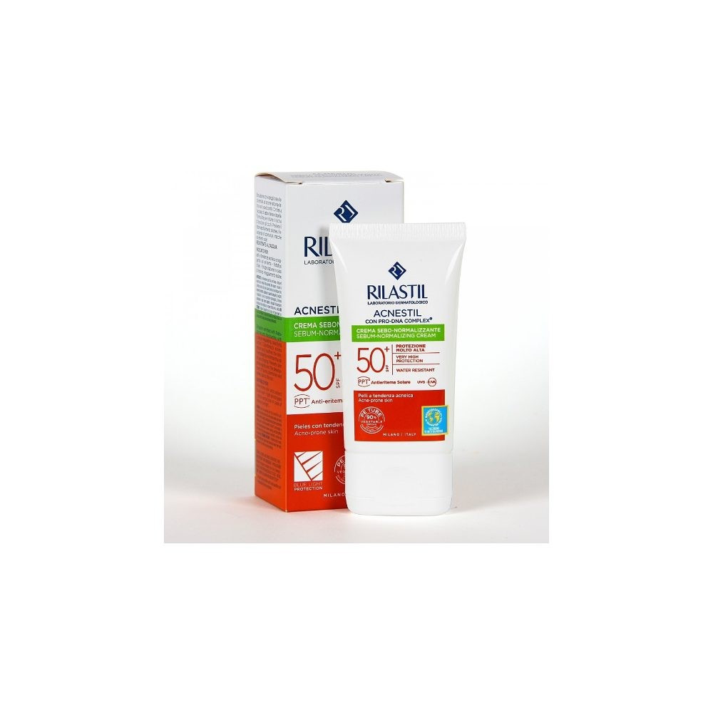 Rilastil Acnestil Crema Sebonormalizante SPF 50+ 40ml