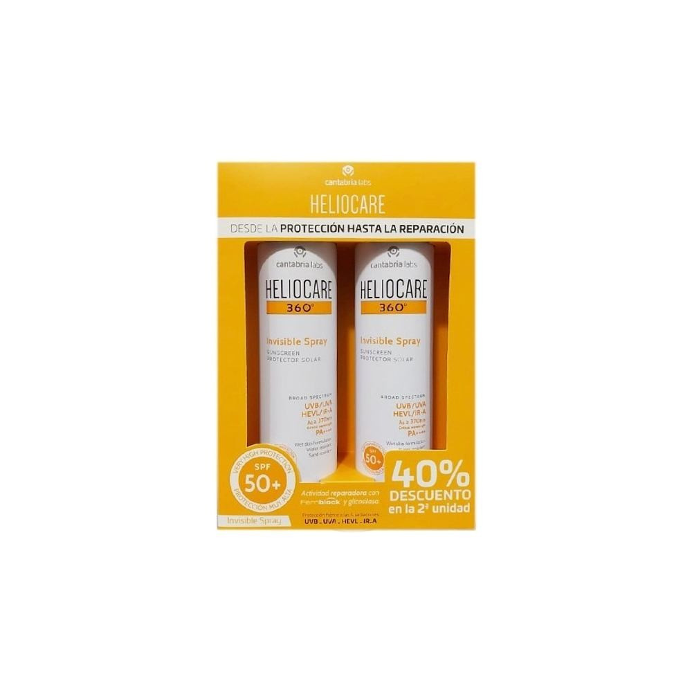Heliocare 360º Duplo Spray Invisible SPF 50+