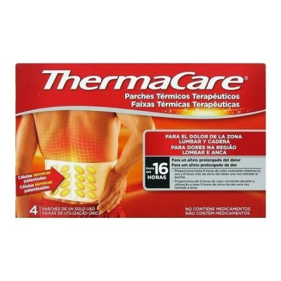 Thermacare Parches de Calor zona Lumbar y Cadera 4 unidades