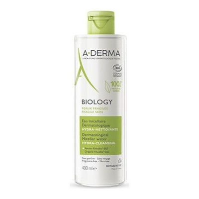A-Derma Biology Agua Micelar Hidralimpiadora 400 ml