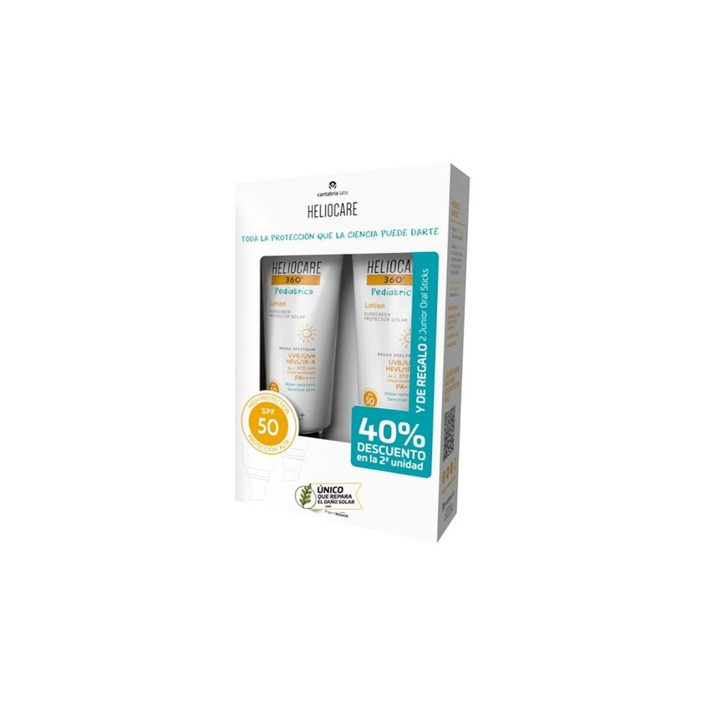 Heliocare 360º Pediatrics Lotion SPF50+ Duplo 2x200ml