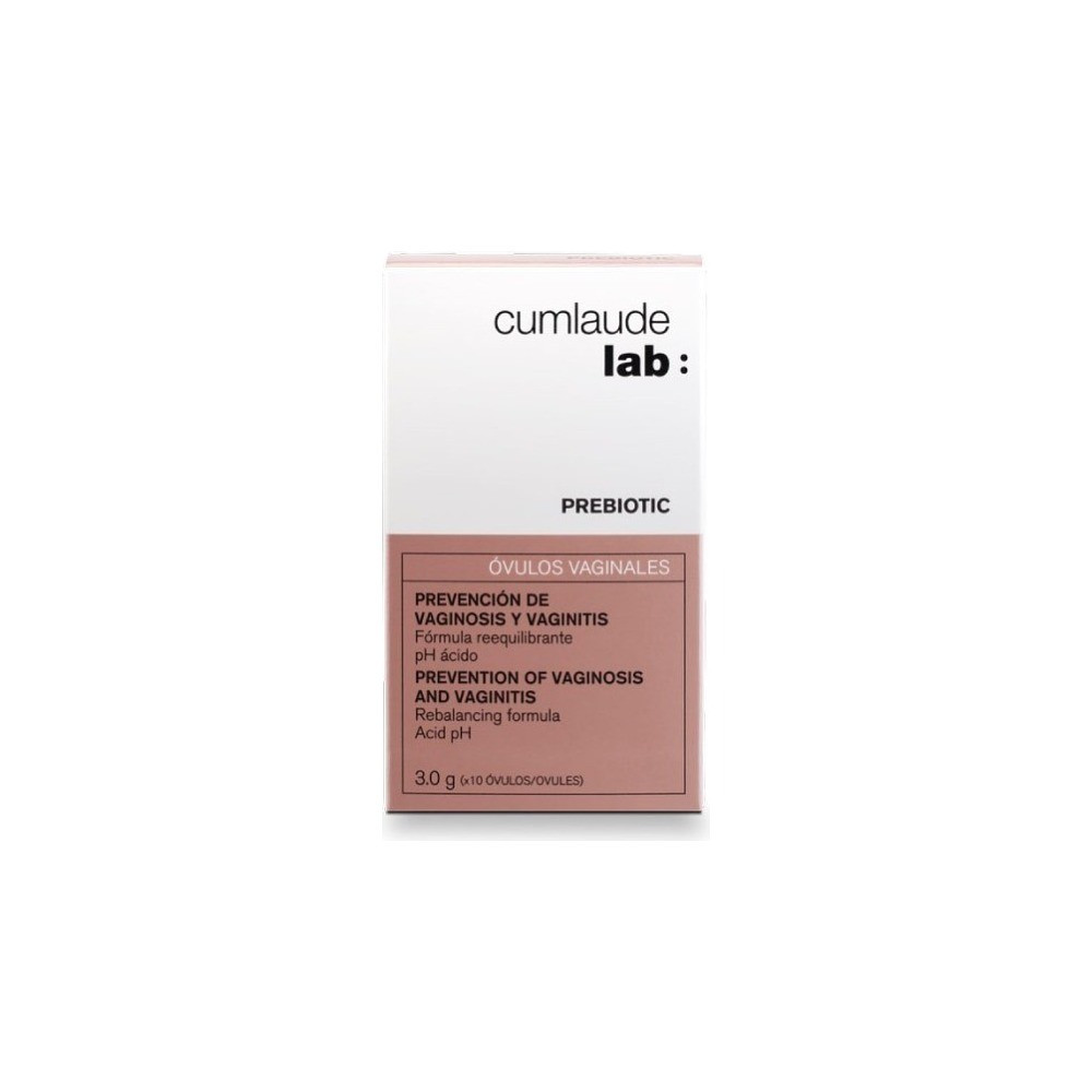 Cumlaude Prebiotic 10 Óvulos Vaginales