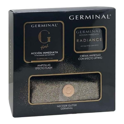 Germinal Pack Crema Radiance + Ampollas Flash + Neceser Regalo