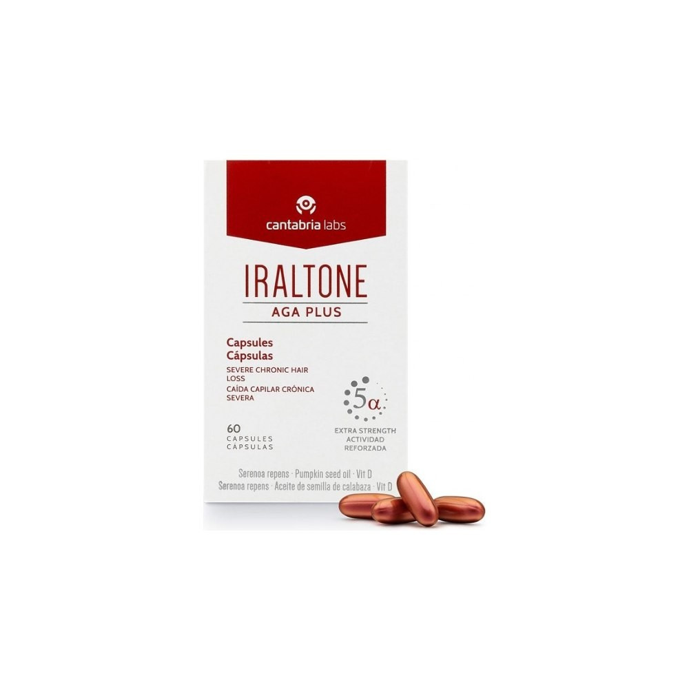 Iraltone AGA Plus 60 Cápsulas