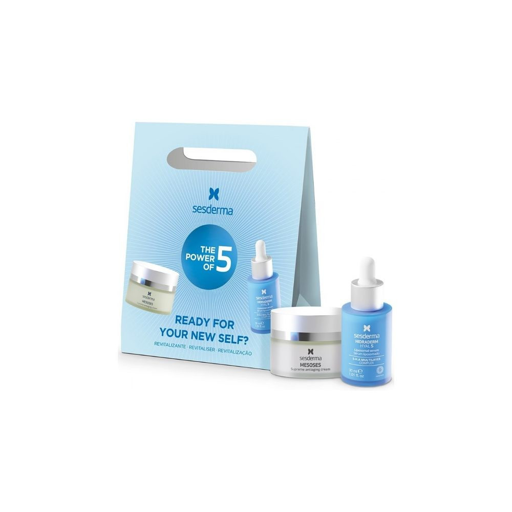 Sesderma Pack Revitalizante Crema Mesoses + Serum Hidraderm Hyal 5