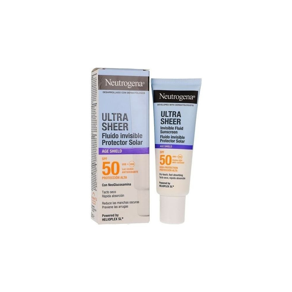 Neutrogena Ultra Sheer Fluido Invisible Protector Solar SPF 50
