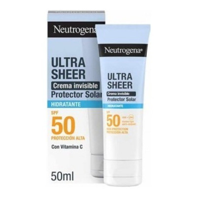 Neutrogena Ultra Sheer Crema Invisible Protector Solar Hidratante SPF 50