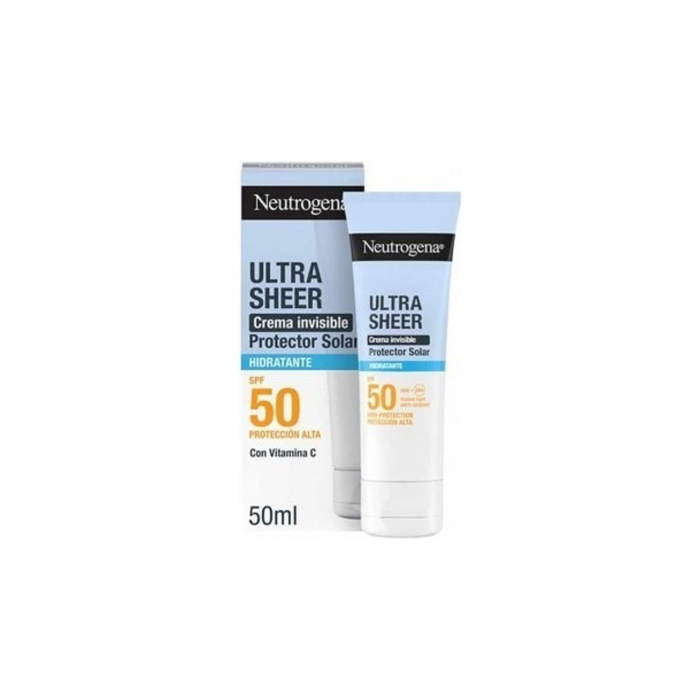 Neutrogena Ultra Sheer Crema Invisible Protector Solar Hidratante SPF 50