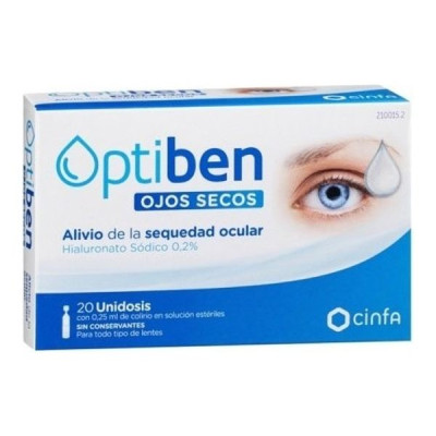 Optiben Ojos Secos 20 Monodosis