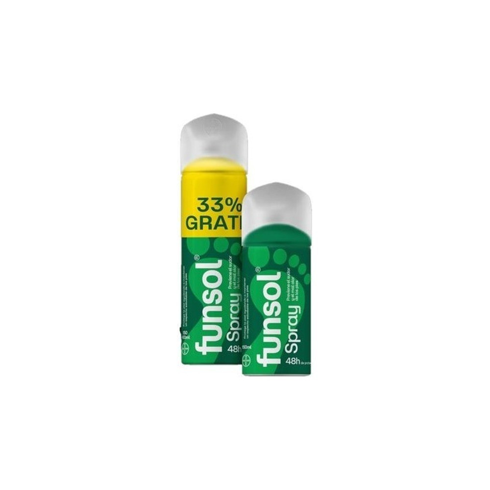 Bayer Funsol Spray Antitranspirante 48H 200 ml