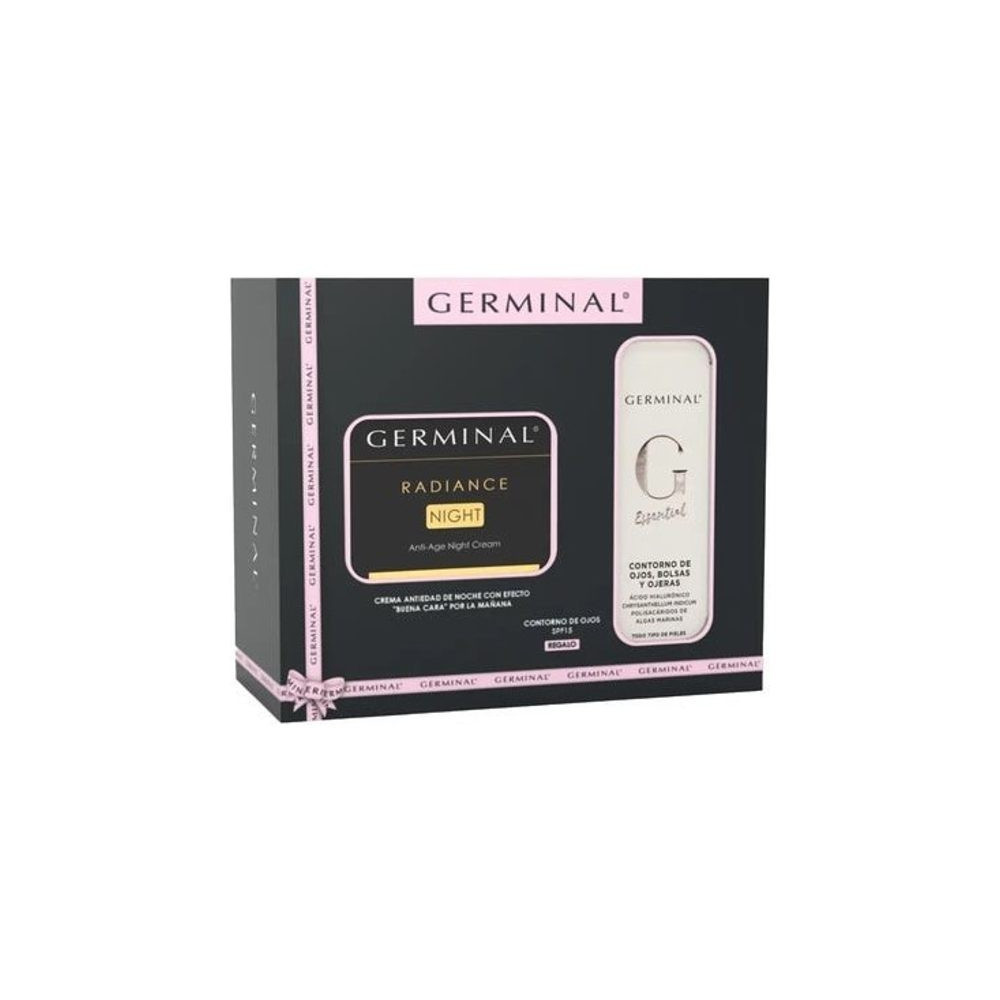 Germinal Pack Radiance Night 50 ml + Essential Contorno Ojos 15 ml