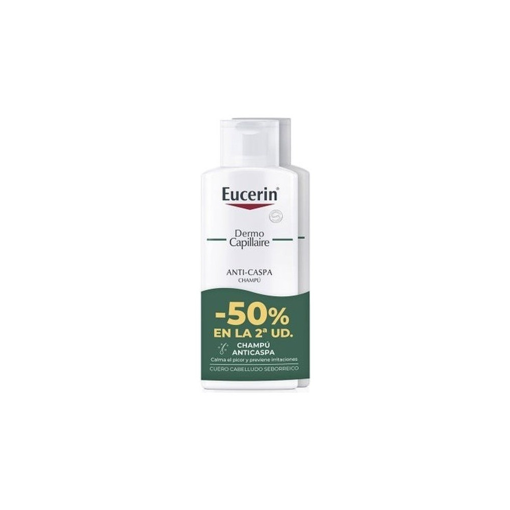 Eucerin Dermo Capillaire Champú Anticaspa Pack 2x250 ml