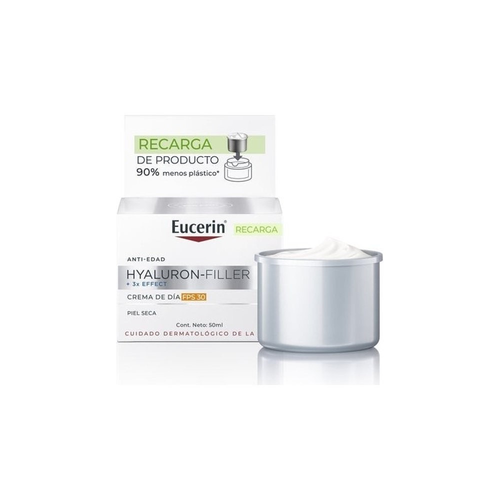 Eucerin Hyaluron Filler Crema Día SPF30 Recarga 50ml