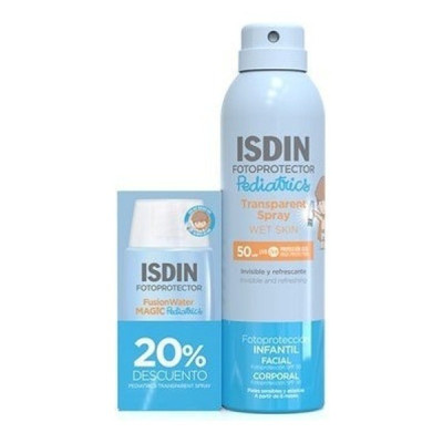 Isdin Pediatrics Pack Spray Wet Skin Spf50 + Fusion Water Pediat
