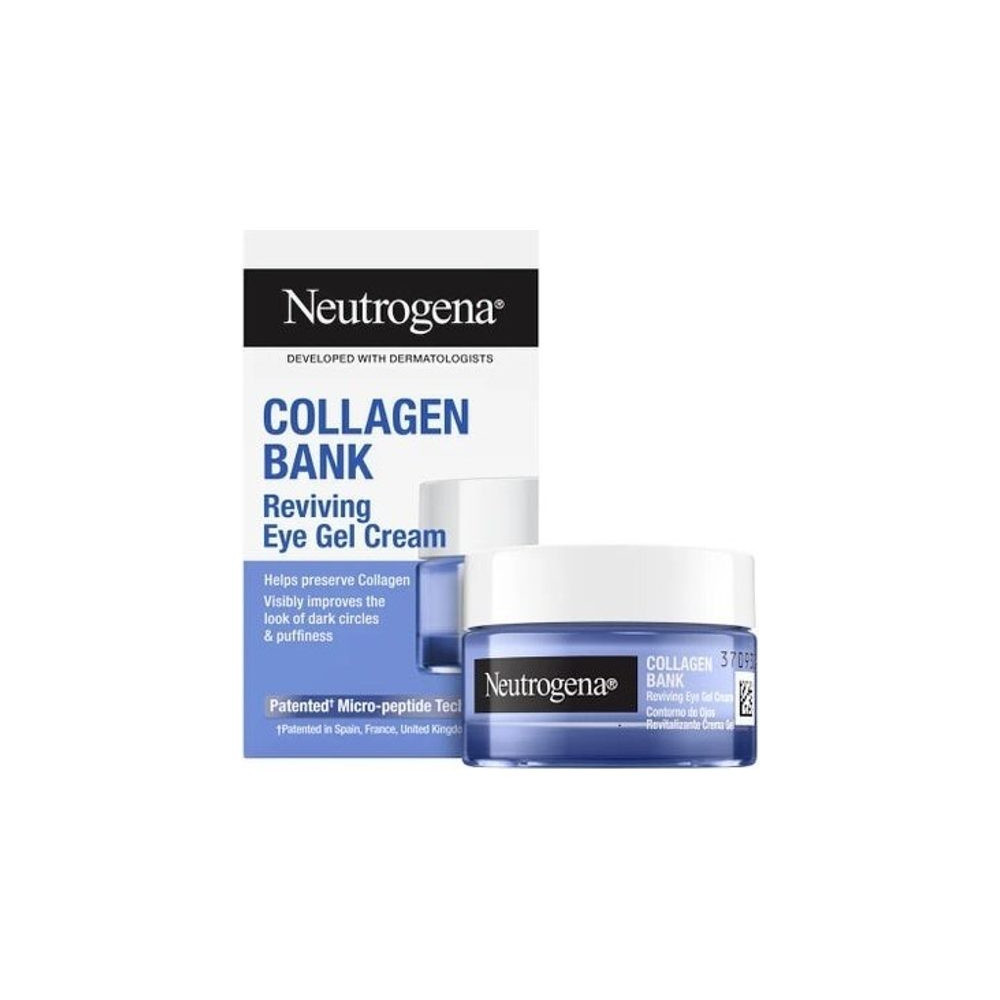 Neutrogena Collagen Bank Contorno de Ojos Revitalizante Crema Gel 15g