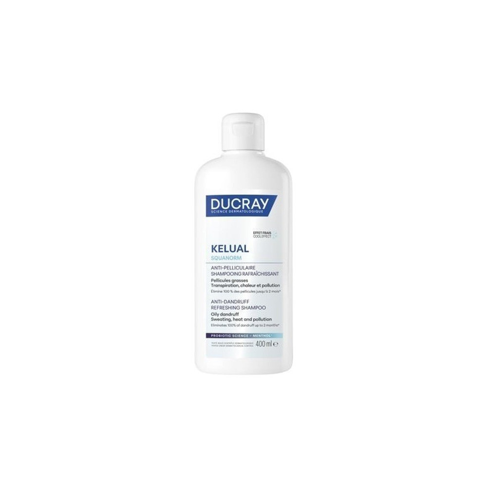Ducray Kelual Squanorm Champú Refrescante Anticaspa 400 ml