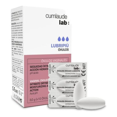 Cumlaude Lab Lubripiù Sequedad Íntima Óvulos Vaginales 10uds