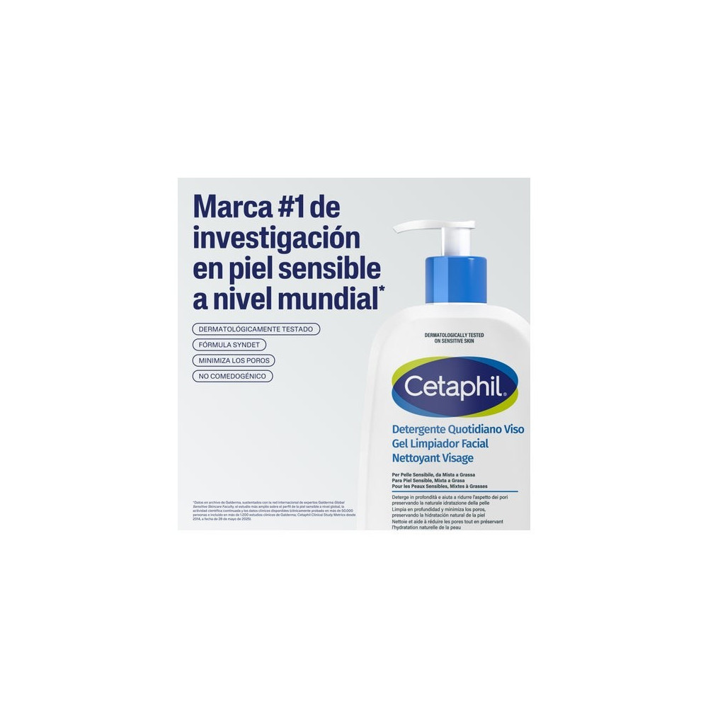 Cetaphil Gel Limpiador Facial Diario 236ml