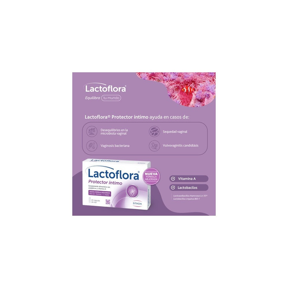 Lactoflora Protector Íntimo 20caps