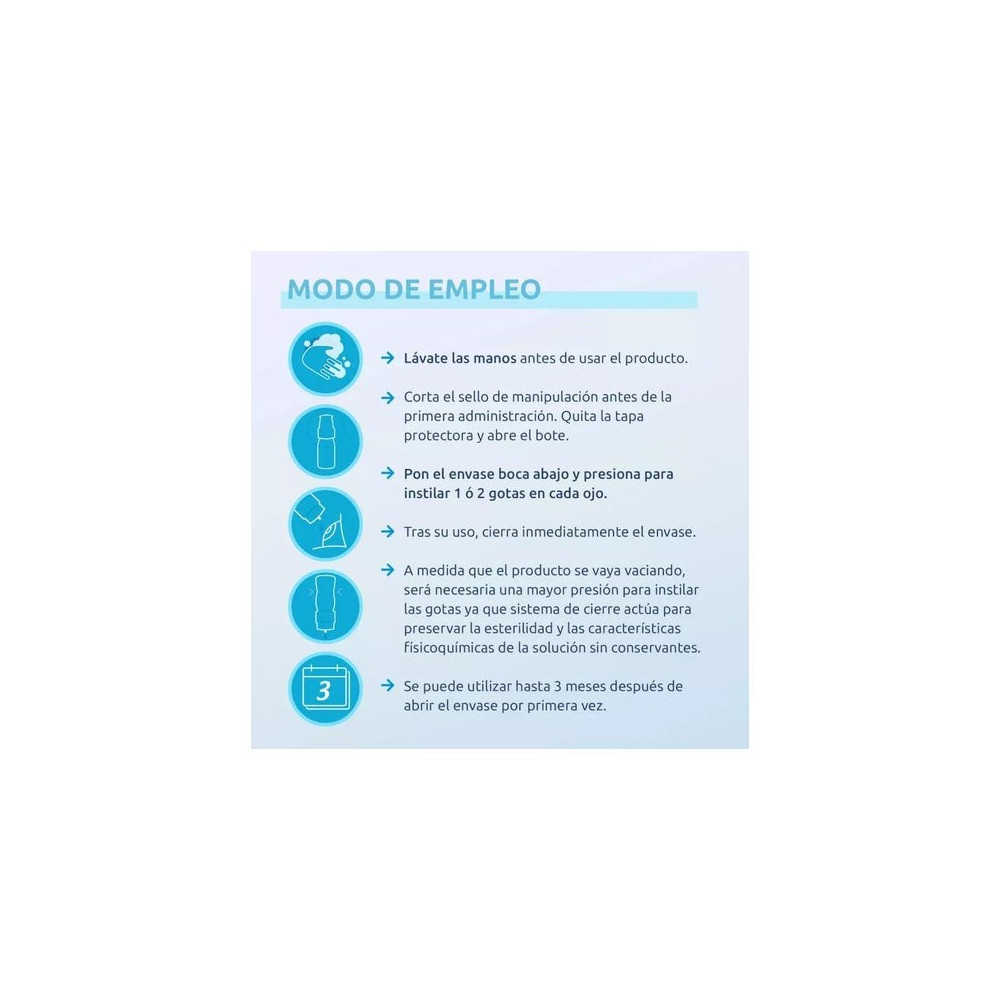 Care+ Solución Oftálmica Hidratante 0,2% Ácido Hialurónico 10ml