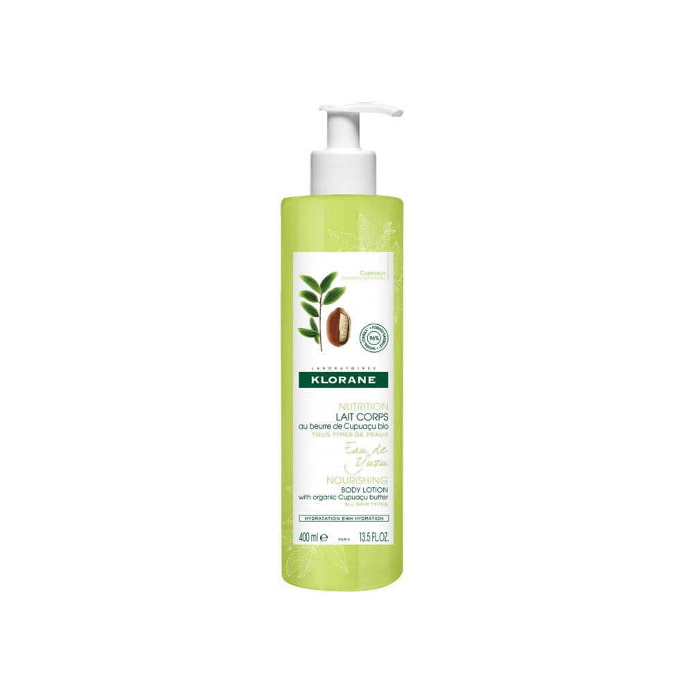 Klorane leche corporal eau de yuzu 400 ml