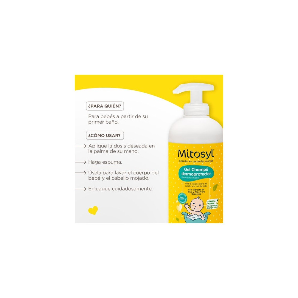 Mitosyl Gel Champú Dermoprotector 490ml