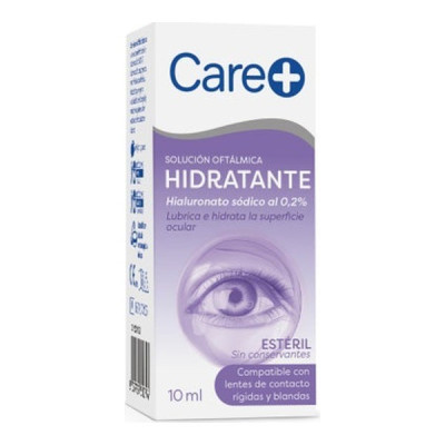 Care+ Solución Oftálmica Hidratante 0,2% Ácido Hialurónico 10ml