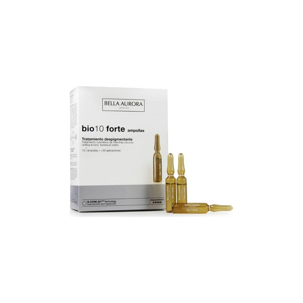 Bella Aurora Bio10 Forte Tratamiento Despigmentante 15 Ampollas
