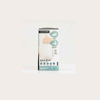Suavinex biberón anticólico zero.zero tetina de silicona 180 ml