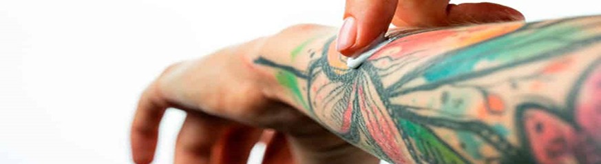 Cuidado de tatuajes